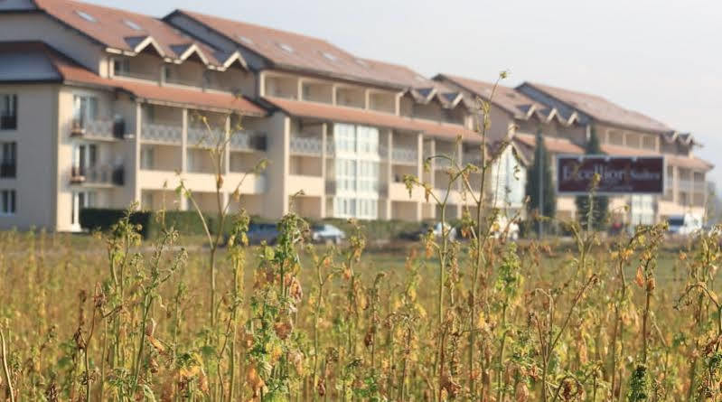 อาโดนี กร็อง เฌเนฟ เรซีด็อง เอ็กเซลซิเออร์ Aparthotel Veigy-Foncenex ภายนอก รูปภาพ